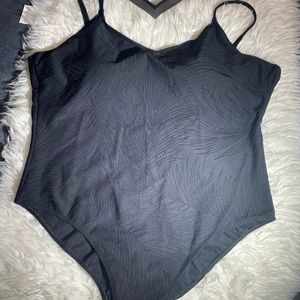 Sand N Sun Womens Plus  Swimsuit 1 Piece Black